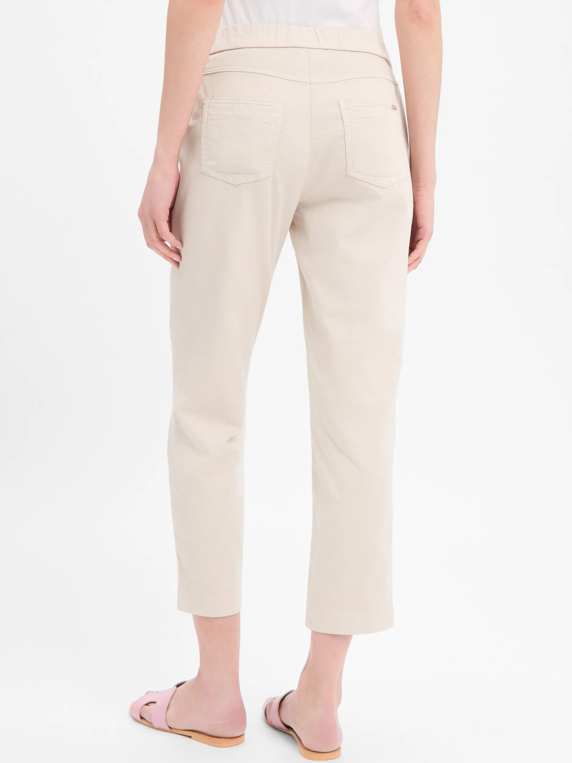 TONI Damen Stoffhose - Sue in beige - Länge: verkürzt
