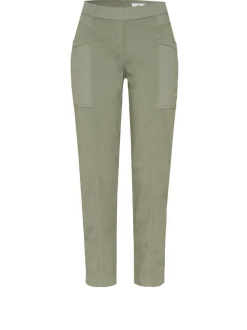 TONI Damen Stoffhose - Sue in khaki - Länge: verkürzt