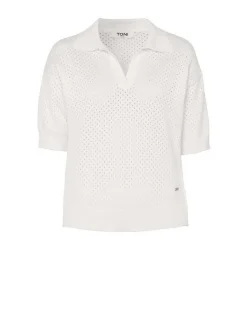 TONI Damen T-Shirt - Greta in weiß - Ärmel: kurzarm