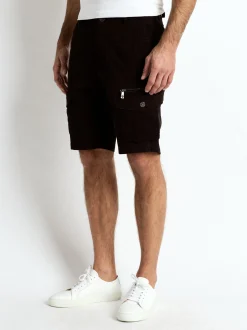 Topgun Herren Cargoshorts in schwarz