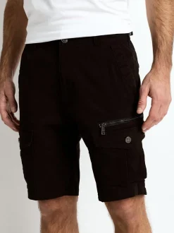 Topgun Herren Cargoshorts in schwarz