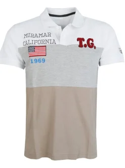 Topgun Herren Polo in weiß
