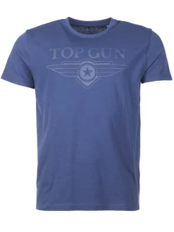 Topgun Herren T-Shirt in blau