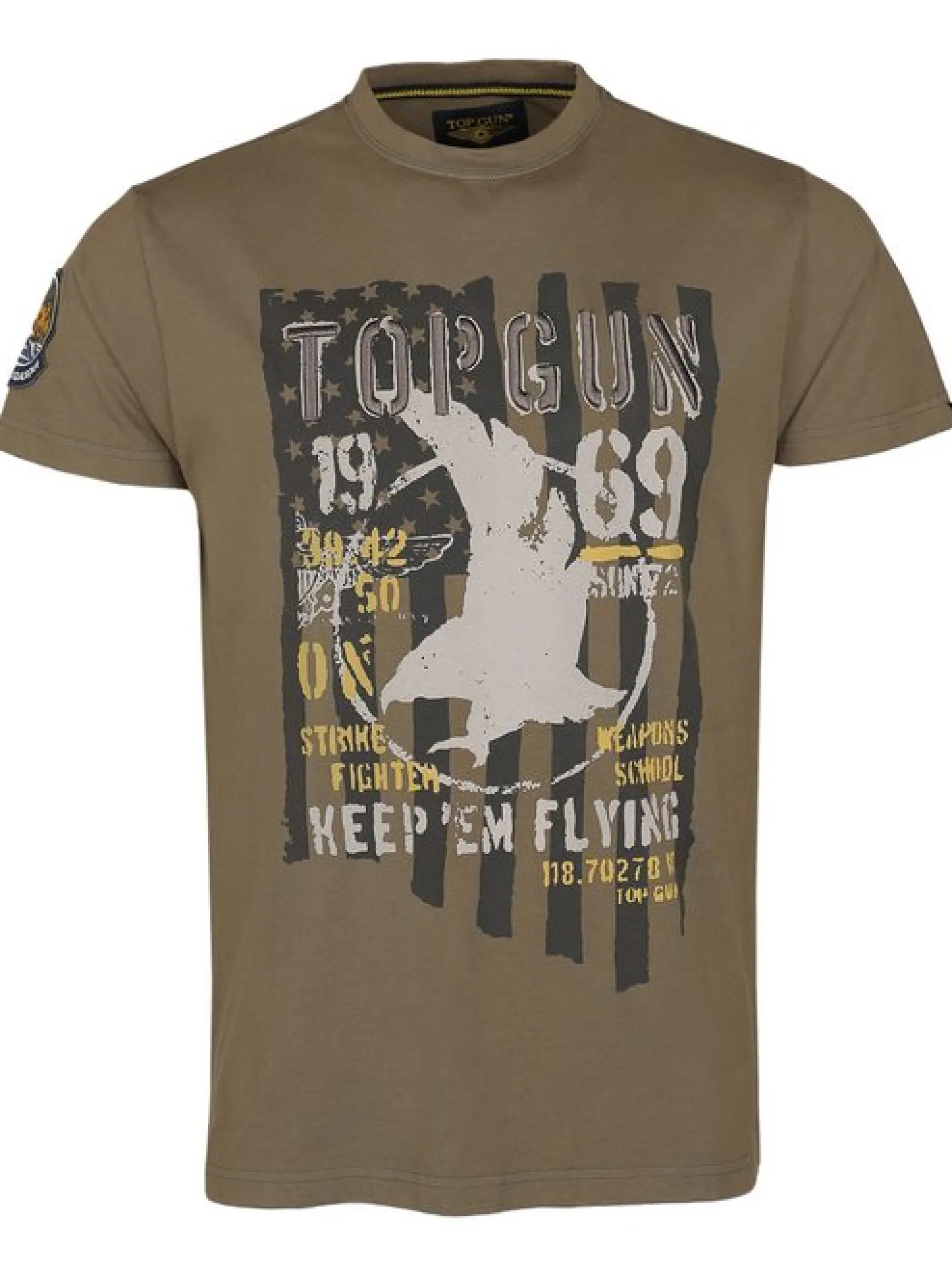Topgun Herren T-Shirt in oliv