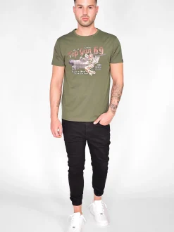 Topgun Herren T-Shirt in oliv