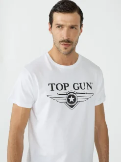 Topgun Herren T-Shirt in weiß