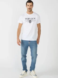 Topgun Herren T-Shirt in weiß