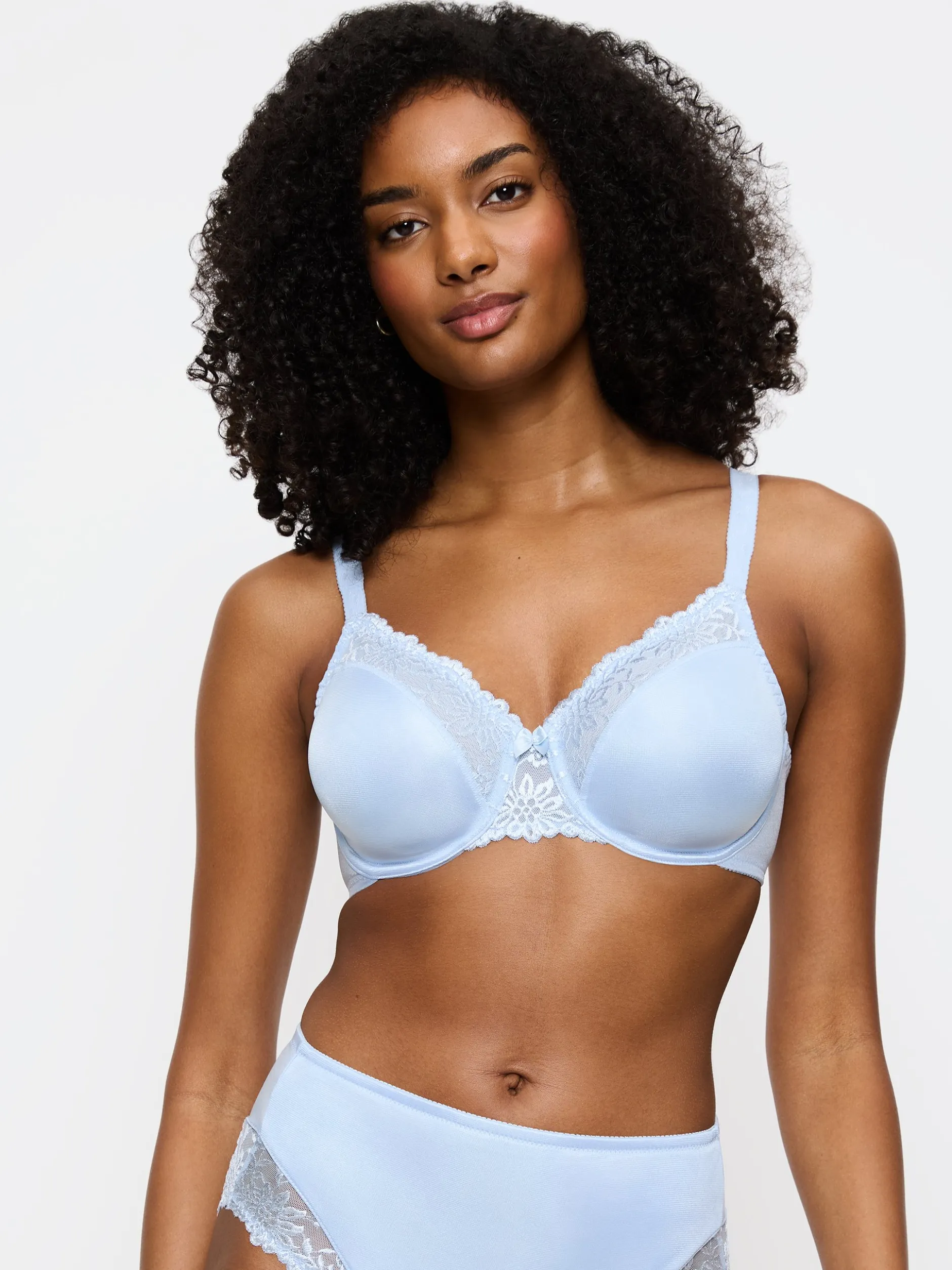 Triumph Damen Bügel-BH - Ladyform Soft in blau