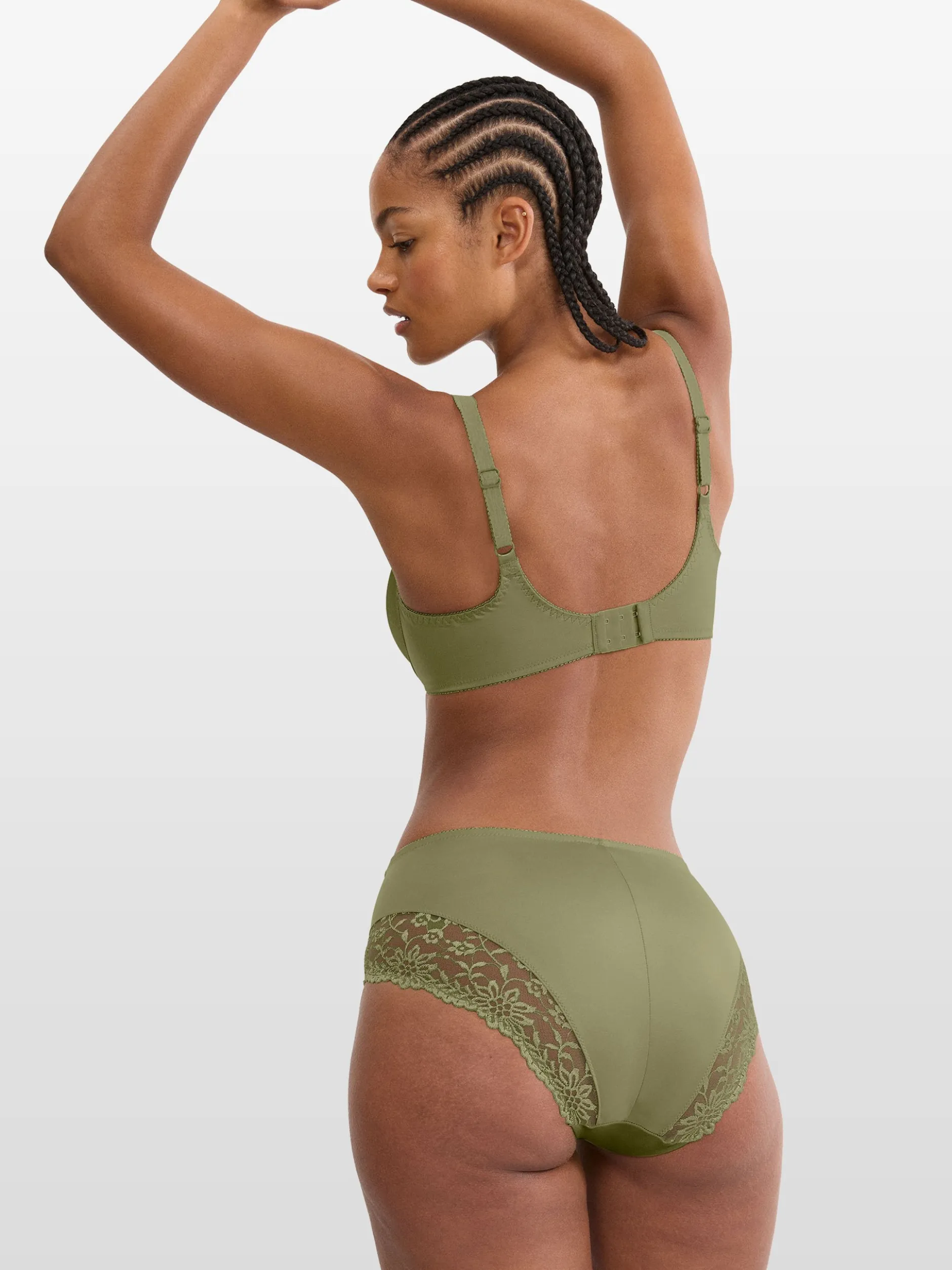 Triumph Damen Bügel-BH - Ladyform Soft in oliv