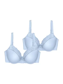 Triumph Damen Bügel-BH - Ladyform Soft in blau