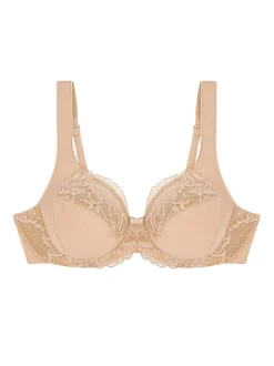 Triumph Damen Bügel-BH - Modern Lace + Cotton in beige