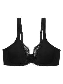 Triumph Damen Bügel-BH - Modern Lace + Cotton in schwarz