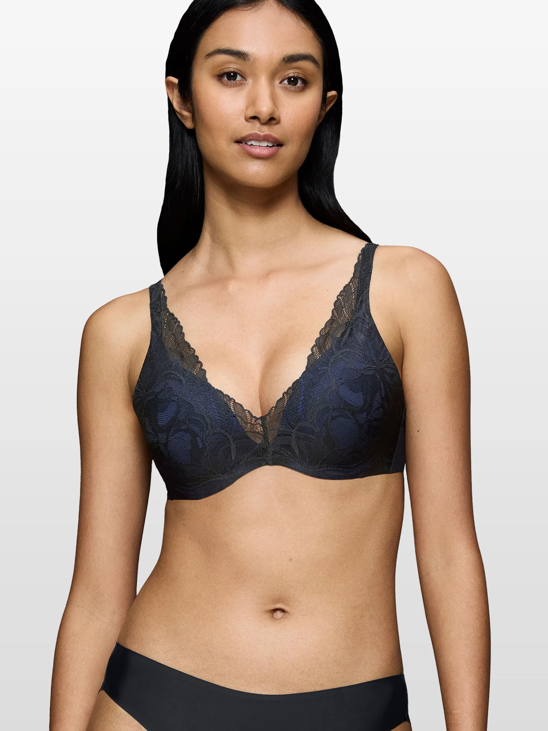 Triumph Damen Bügel-BH - Red Label Body Make-Up Illusion Lace in schwarz