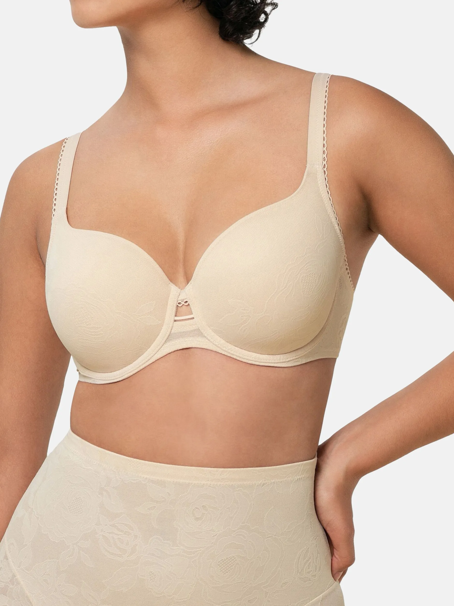 Triumph Damen Bügel-BH - Wild Rose Sensation in beige