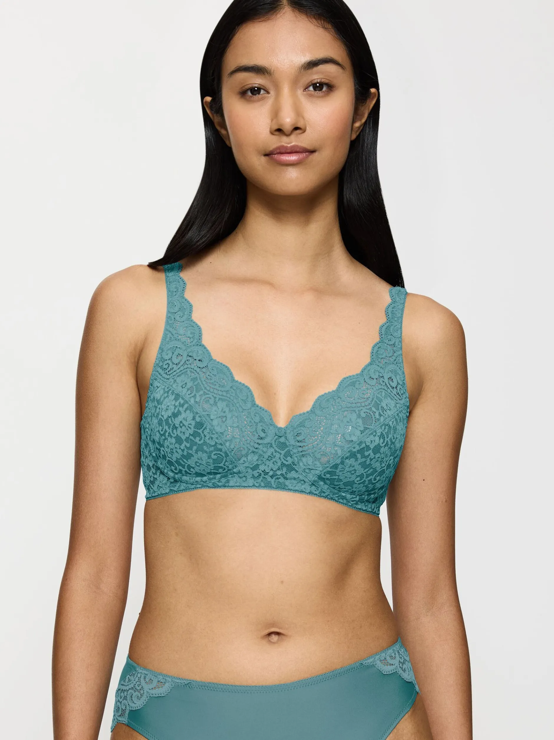Triumph Damen Bügelloser BH - Red Label Amourette in türkis