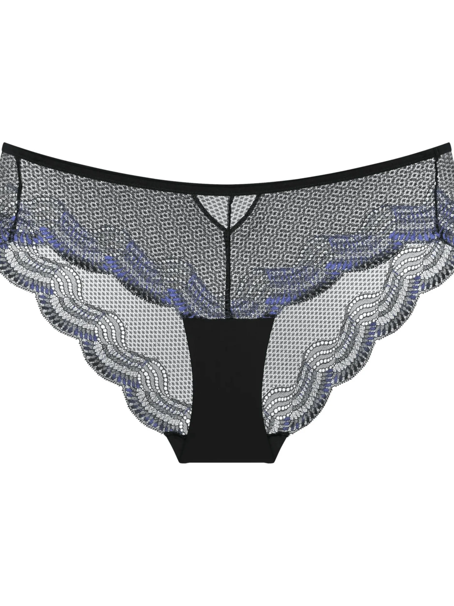 Triumph Damen Hipster - Comfort Glam in schwarz indigo