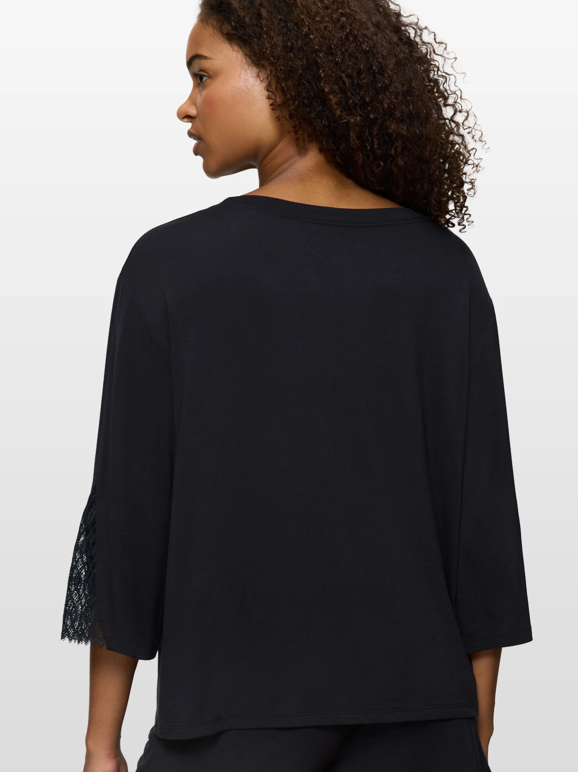 Triumph Damen Langarmshirt in schwarz