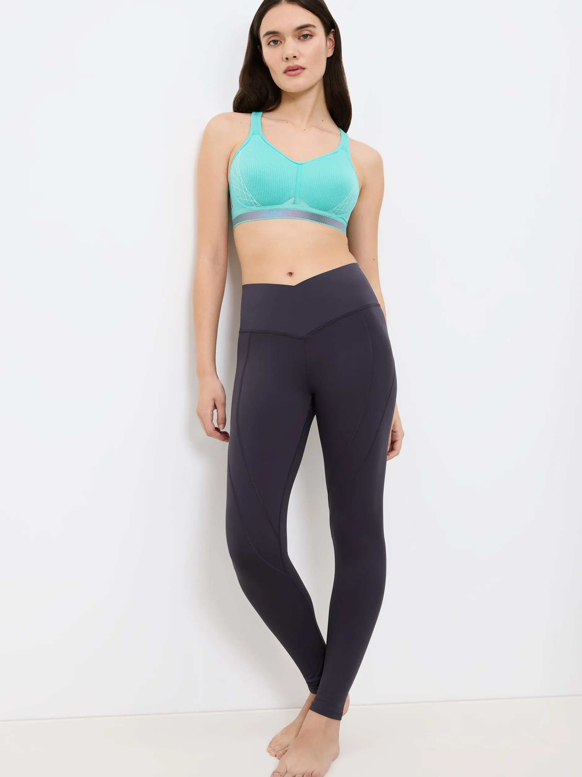 Triumph Damen Leggings - Cardio RTW High-Rise in anthrazit