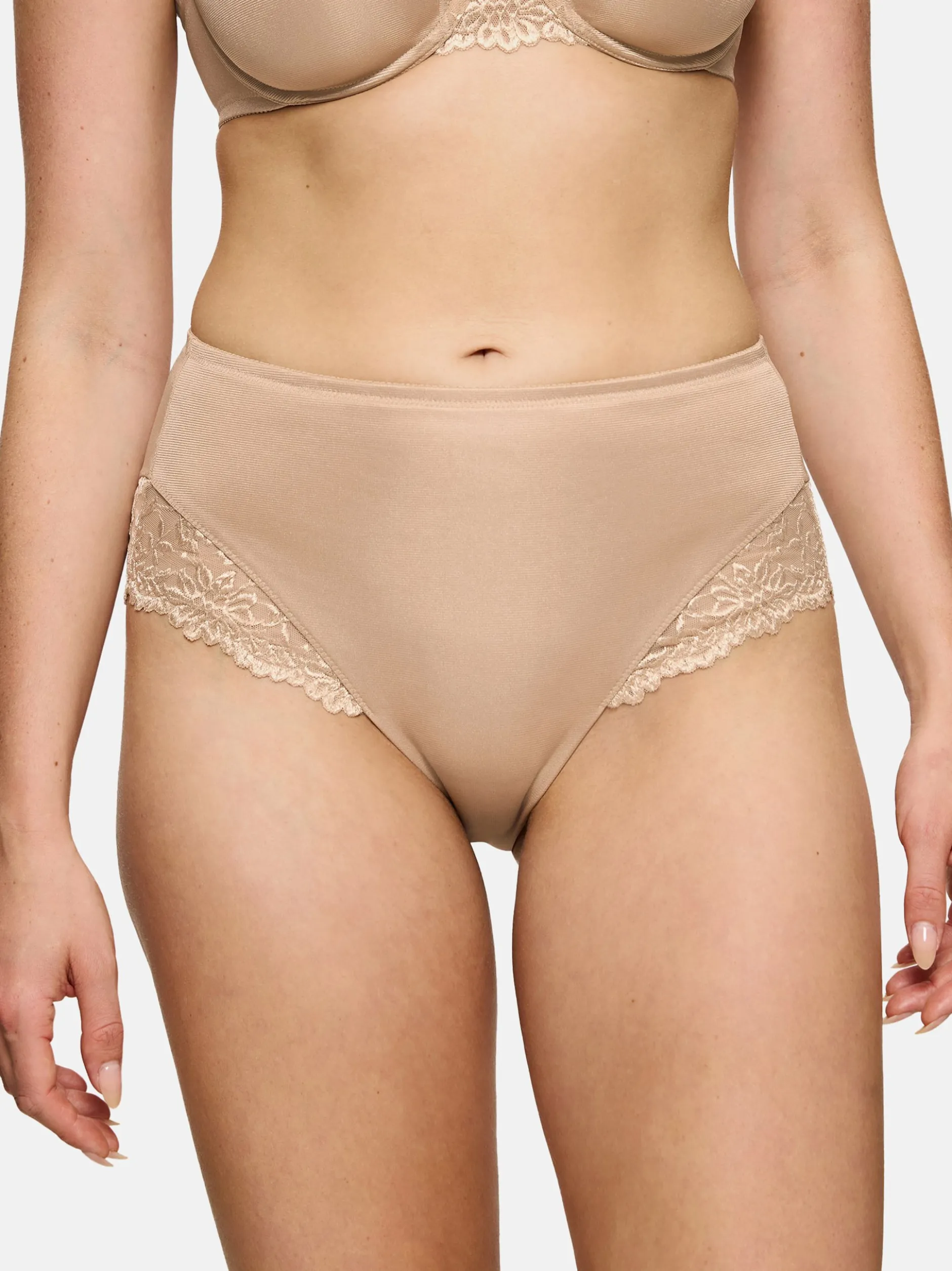 Triumph Damen Maxislip - Ladyform Soft Maxi in beige