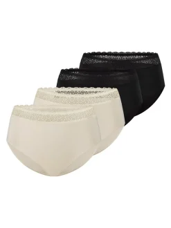 Triumph Damen Midi Slip - 4er Pack Feel of Modal in mehrfarbig