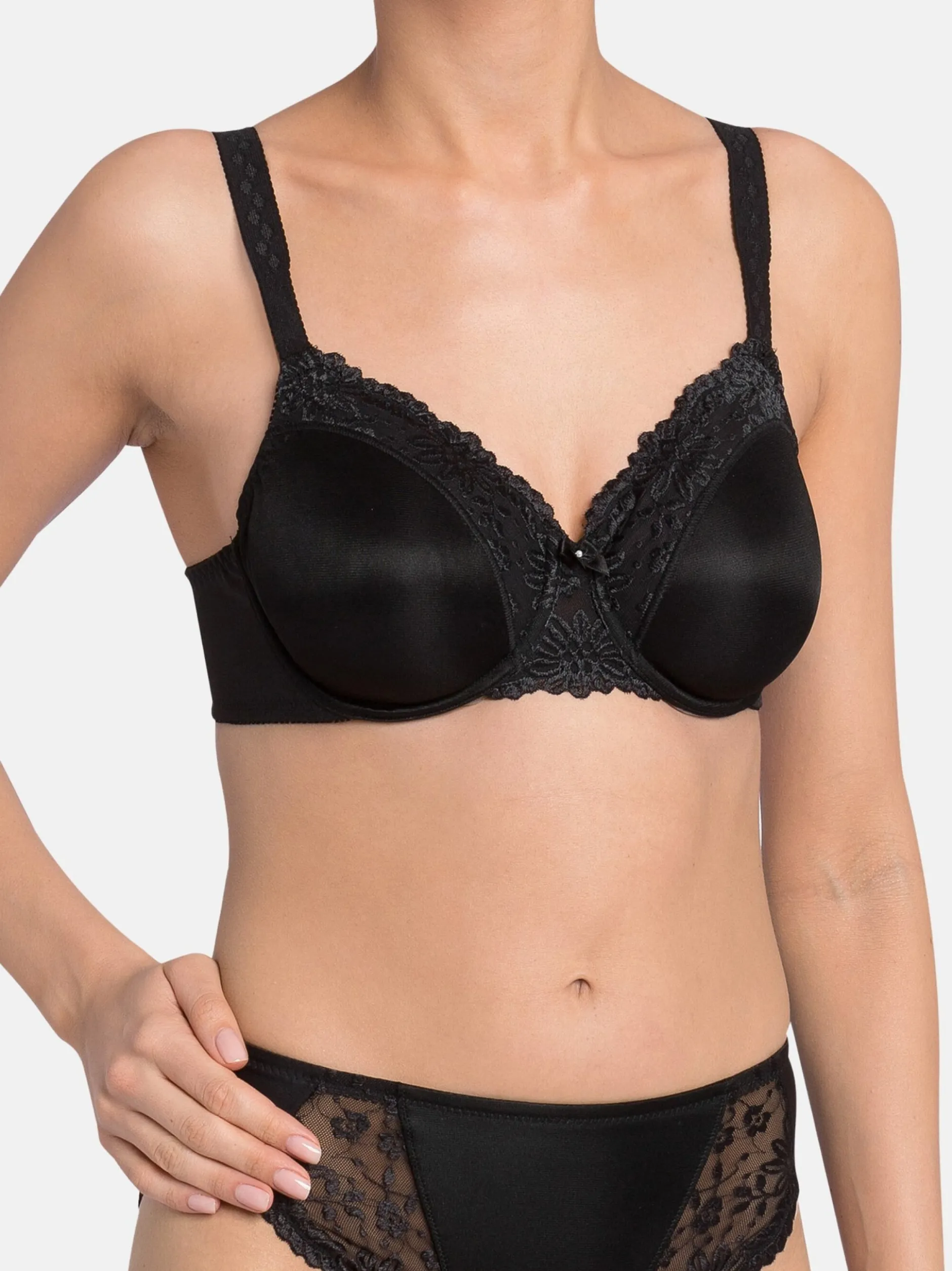 Triumph Damen Minimizer-BH - Ladyform Soft W in schwarz