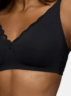 Triumph Damen Minimizer-BH ohne Bügel - Amourette in schwarz