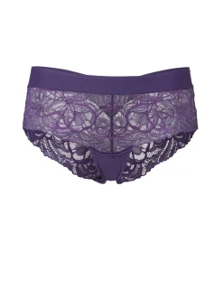 Triumph Damen Pantie - Body Make-Up Illusion Lace Shorty in lila