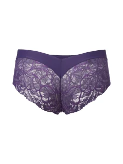 Triumph Damen Pantie - Body Make-Up Illusion Lace Shorty in lila