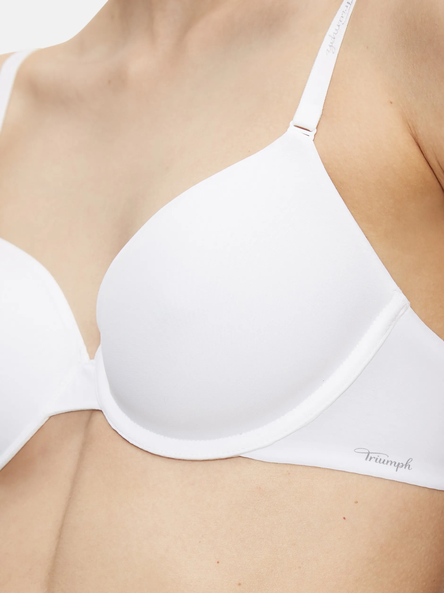 Triumph Damen Schalen-BH - Body Make-Up WHP in weiß