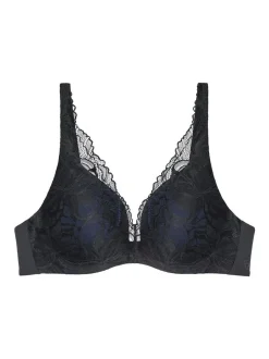 Triumph Damen Schalen BH - Body Make-Up Illusion Lace in schwarz