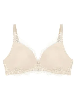 Triumph Damen Schalen BH ohne Bügel - Amourette Charm in ecru weiß