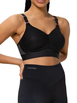 Triumph Damen Sport-BH - Triaction Hybrid Lite in schwarz