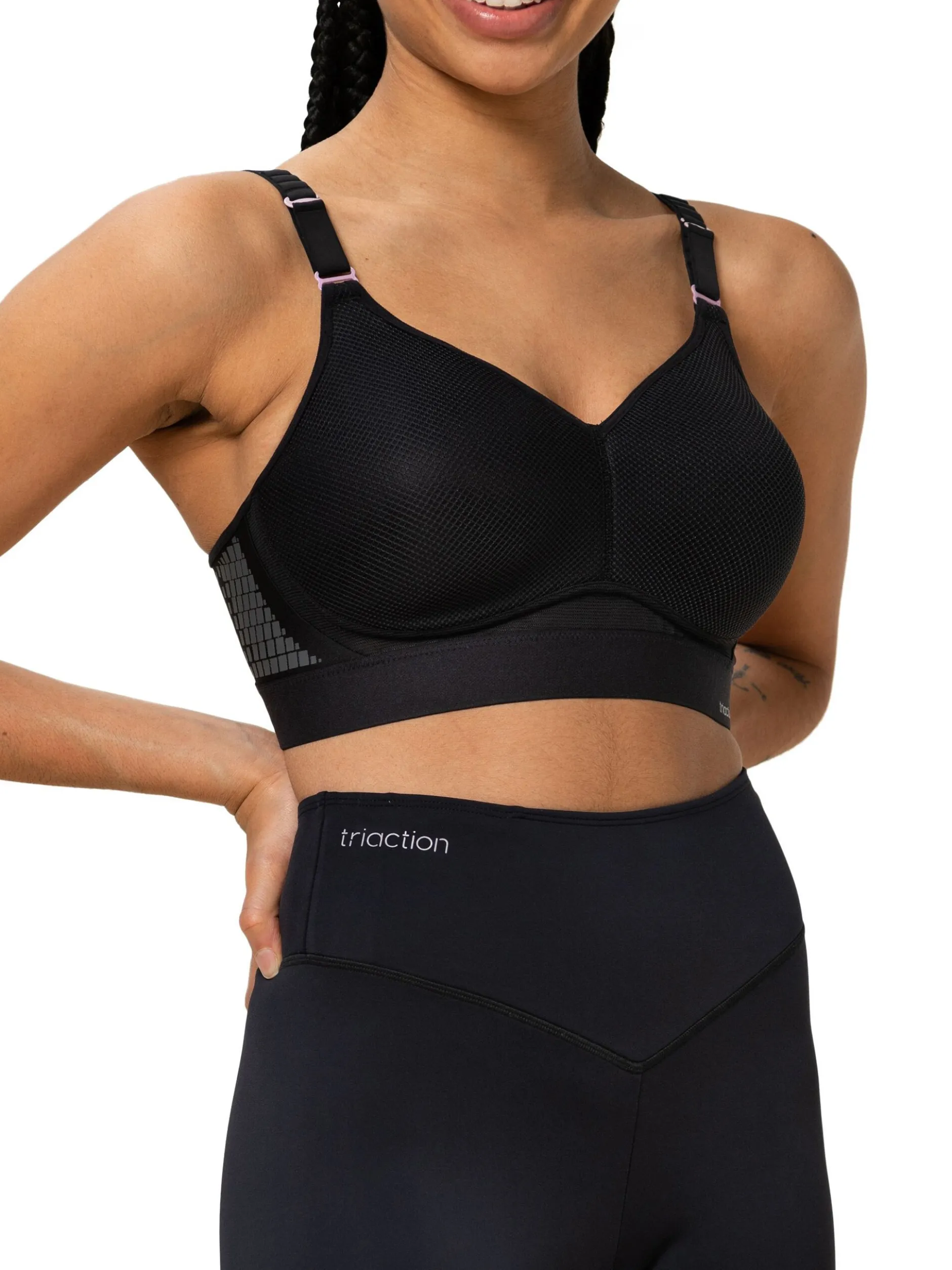 Triumph Damen Sport-BH - Triaction Hybrid Lite in schwarz