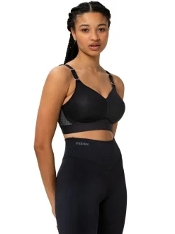Triumph Damen Sport-BH - Triaction Hybrid Lite in schwarz