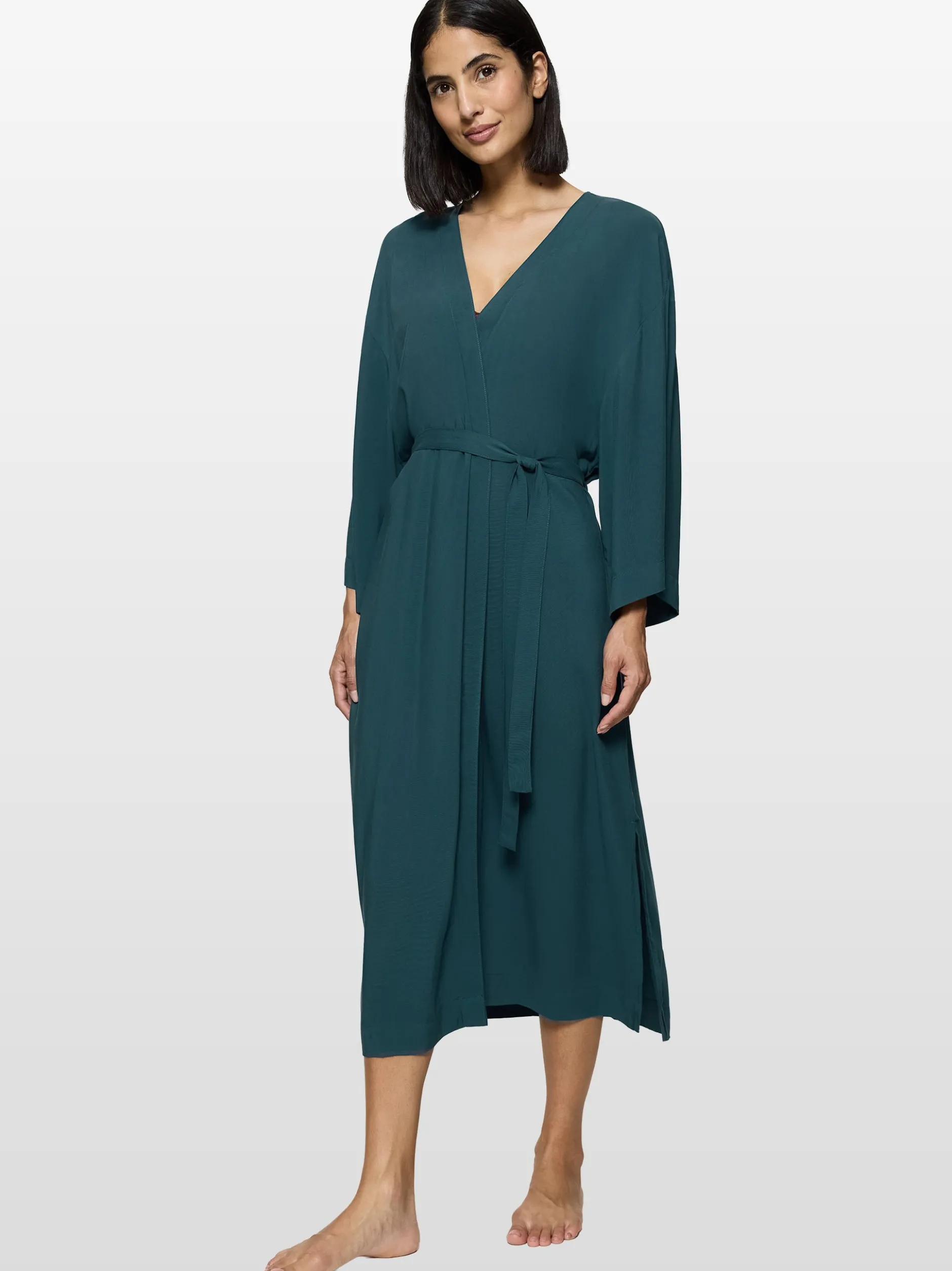 Triumph Damen Strandkleid - Beach MyWear Tunic Robe in marine