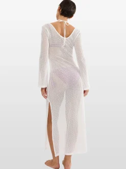 Triumph Damen Strandkleid - Red Label Beach MyWear in weiß