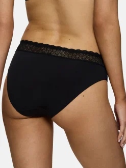 Triumph Damen Tai Slip - 6er Pack Feel of Modal in schwarz