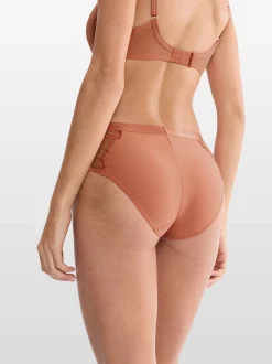 Triumph Damen Tai-Slip - Florale Wild Azalea Florale in orange