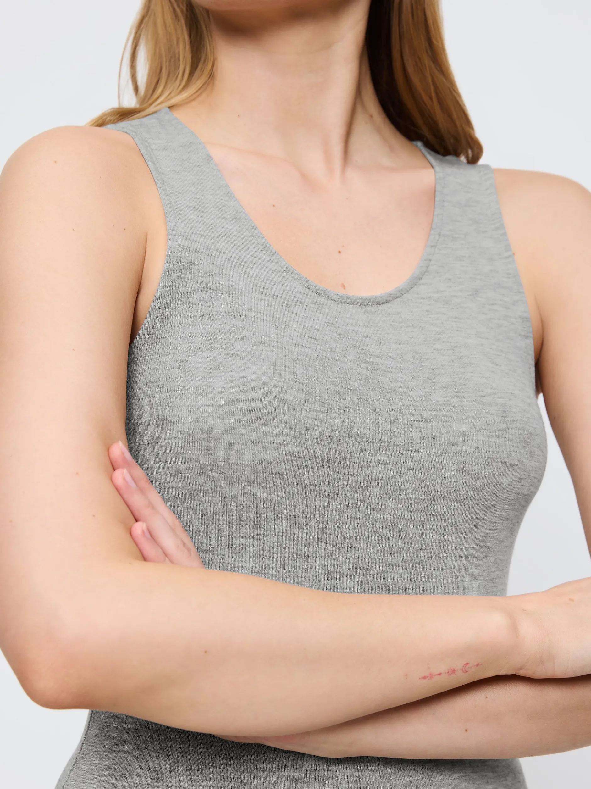 Triumph Damen Tanktop - Beauty Layers in grau