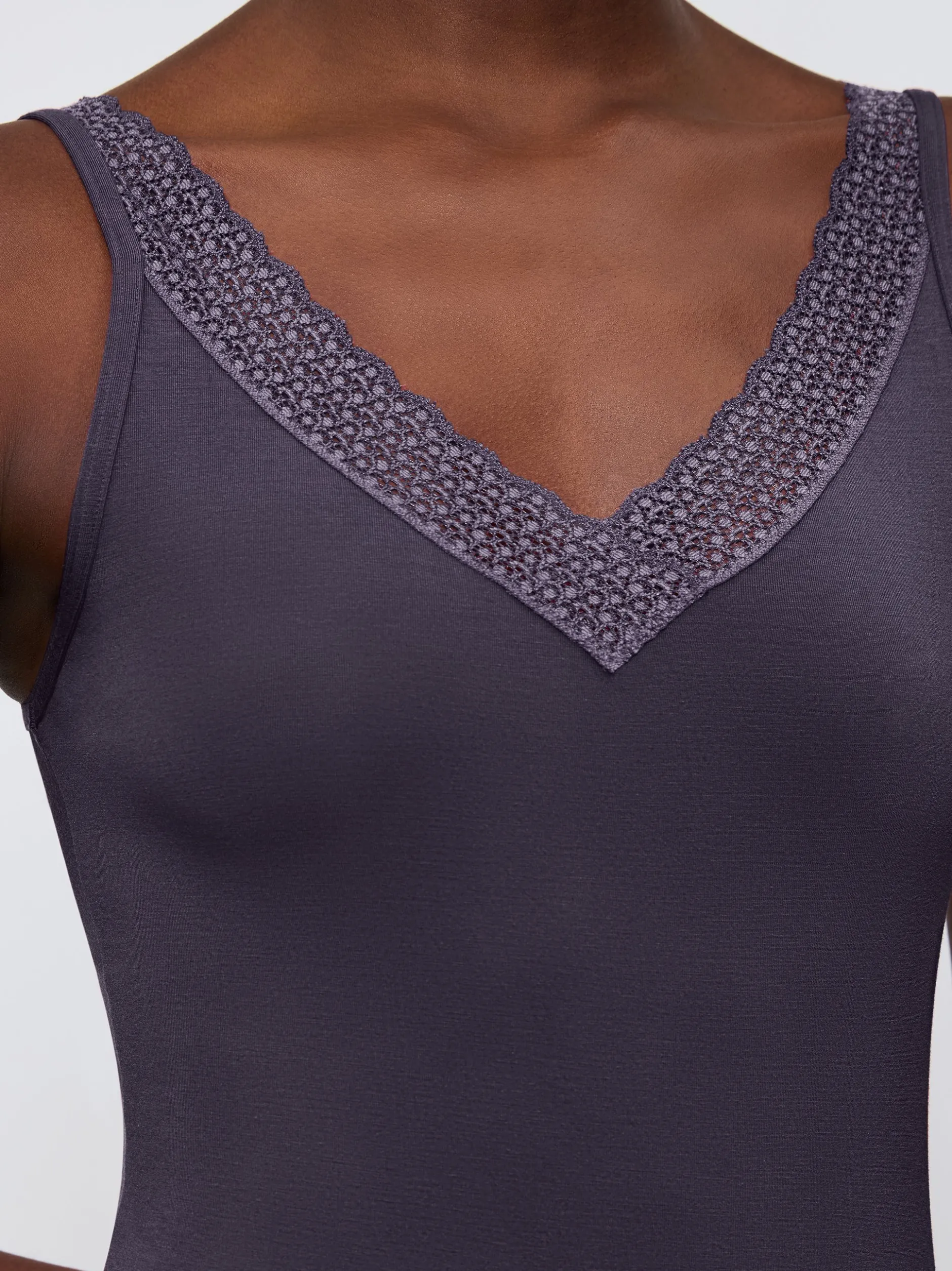 Triumph Damen Tanktop - Red Label Feel of Modal in anthrazit