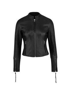 Trueprodigy Damen Bikerjacke - Vega in schwarz
