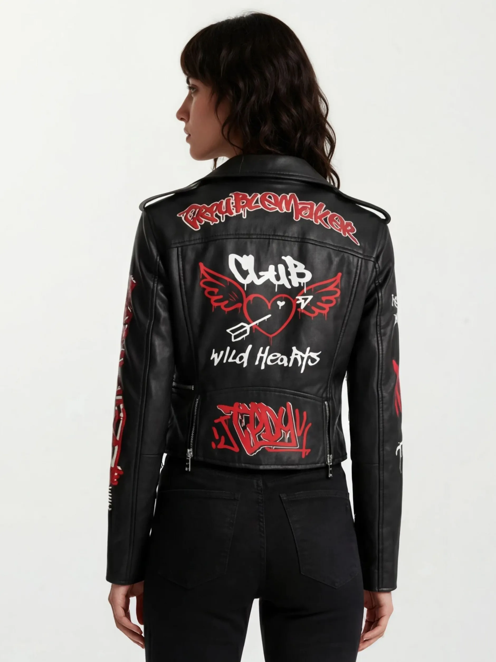 Trueprodigy Damen Lederjacke - Noka in schwarz