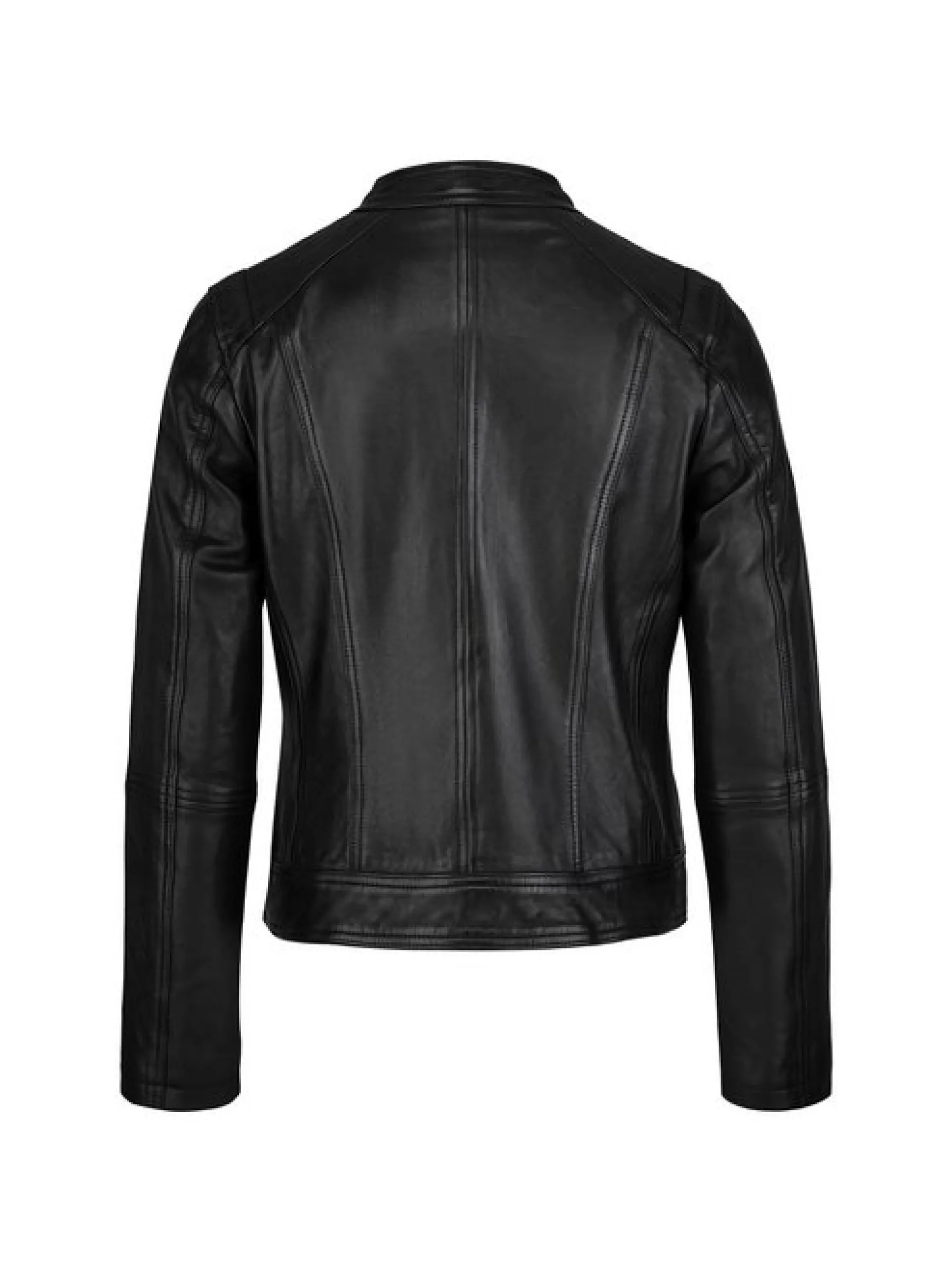 Trueprodigy Damen Lederjacke - Teona in schwarz
