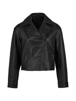 Trueprodigy Damen Lederjacke - Alba in schwarz