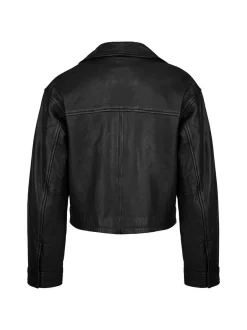 Trueprodigy Damen Lederjacke - Alba in schwarz