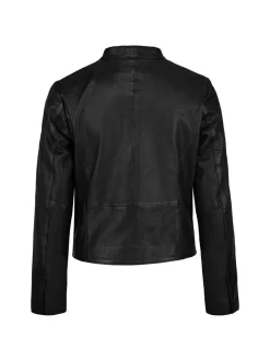 Trueprodigy Damen Lederjacke - Kami in schwarz