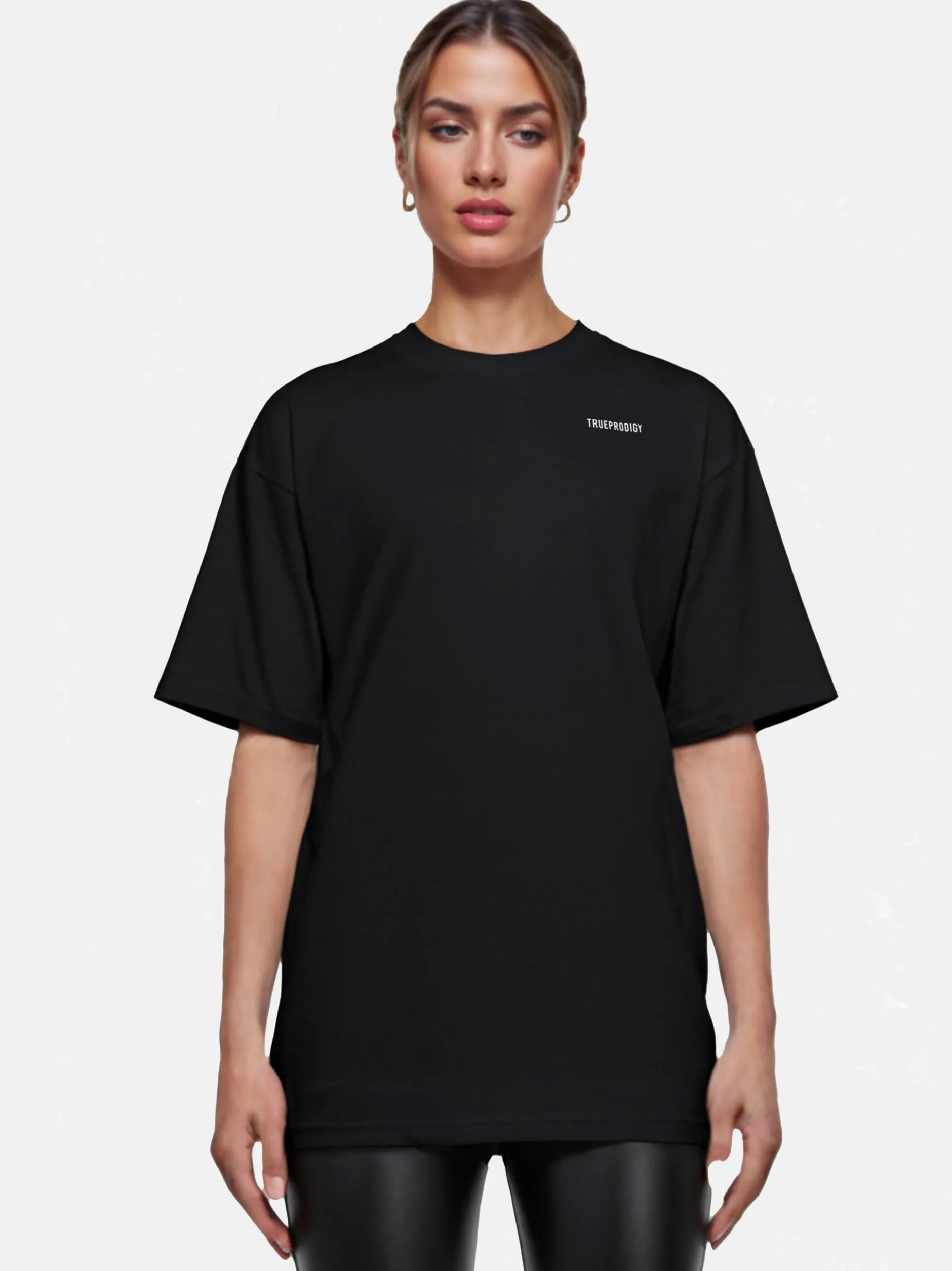 Trueprodigy Damen Oversize-Shirt - Lior F in schwarz