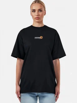 Trueprodigy Damen Oversize-Shirt - Juniper F in schwarz
