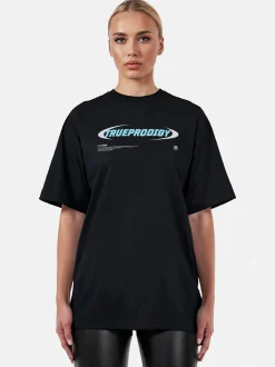 Trueprodigy Damen Oversize-Shirt - Ravi F in schwarz
