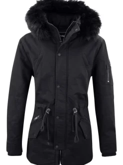 Trueprodigy Damen Winterjacke - Julius F in schwarz